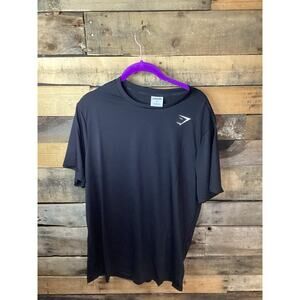 Men's Gymshark Arrival T-shirt Large Regular Fit Black